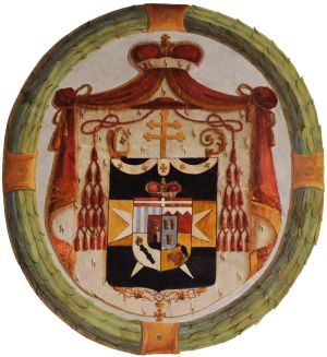 Arms of Friedrich Johannes Jacob Cölestin von Schwarzenberg
