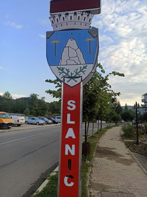 Coat of arms (crest) of Slănic