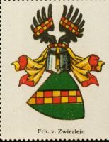 Wappen Freiherren von Zwierlein