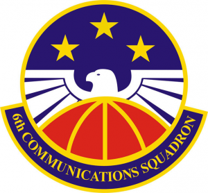 6th Communications Squadron, US Air Force.png