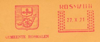 Wapen van Rosmalen/Coat of arms (crest) of Rosmalen