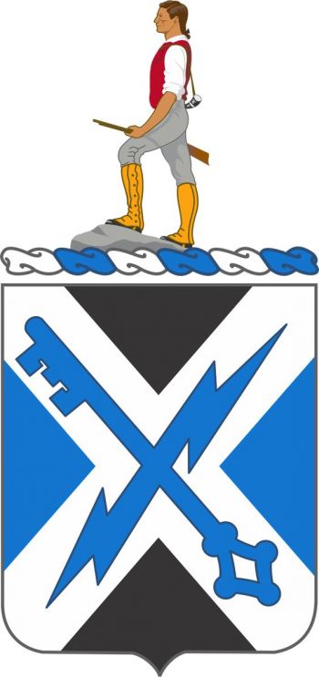 Arms of 138th Military Intelligence Battalion, US Army
