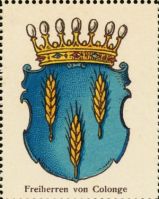 Wappen Freiherren von Colonge