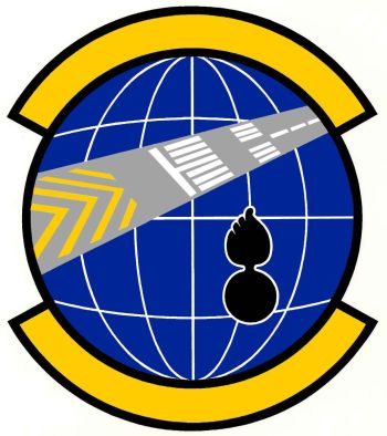 Coat of arms (crest) of the 424th Air Base Squadron, US Air Force