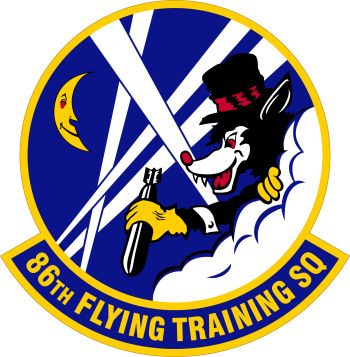 Coat of arms (crest) of the 86th Flying Training Squadron, US Air Force