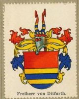 Wappen Freiherr von Ditfurth