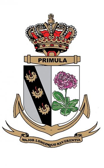 Coat of arms (crest) of the Minehunter Primula, Belgian Navy