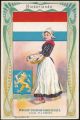 Arms, Flags and Types of Nations trade card Berliner Cichorien Fabrik (coffee surrogates)