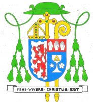 Arms (crest) of Edwin Vincent Byrne