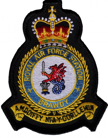 Coat of arms (crest) of the RAF Station Brawdy, Royal Air Force