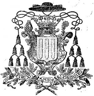 Arms of Camille-Albert de Briey