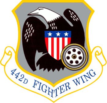 Coat of arms (crest) of the 442nd Fighter Wing, US Air Force