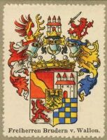 Wappen Freiherren Brudern von Wallon
