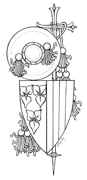 Arms of René de Prie