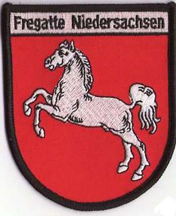 Blason de Frigate Niedersachsen, German Navy/Arms (crest) of Frigate Niedersachsen, German Navy