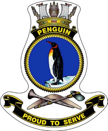Coat of arms (crest) of the HMAS Penguin, Royal Australian Navy