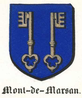 Blason de Mont-de-Marsan/Coat of arms (crest) of {{PAGENAME
