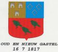 Wapen van Oud- en Nieuw-Gastel/Coat of arms (crest) of Oud- en Nieuw-Gastel