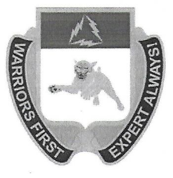 Coat of arms (crest) of Special Troops Battalion, 1st Brigade, 3rd Infantry Division, US Army