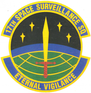 Coat of arms (crest) of the 17th Space Surveillance Squadron, US Air Force
