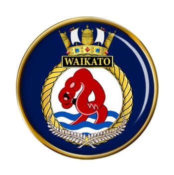 Coat of arms (crest) of the HMNZS Waikato, RNZN