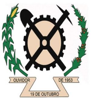 Arms (crest) of Ouvidor (Goiás)