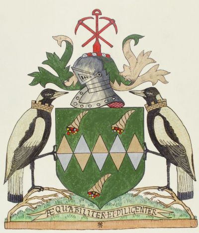 Arms (crest) of Shire of Diamond Valley