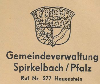 Wappen von Spirkelbach/Coat of arms (crest) of Spirkelbach