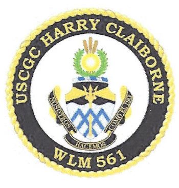 Coat of arms (crest) of the USCGC Harry Claiborne (WLM-561)
