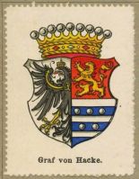 Wappen Graf von Hacke