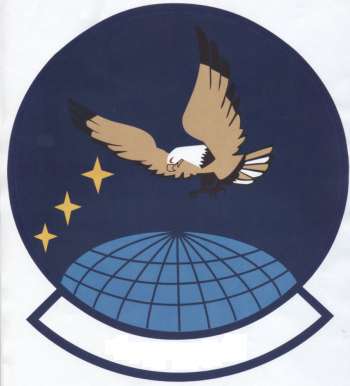Coat of arms (crest) of the 4th Space Control Squadron, US Air Force