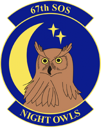 Coat of arms (crest) of 67th Special Operations Squadron, US Air Force