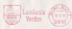 Wappen von Landkreis Verden/Arms (crest) of the Verden district