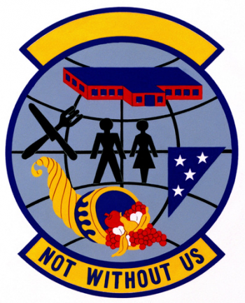 Coat of arms (crest) of the 363rd Services Squadron, US Air Force