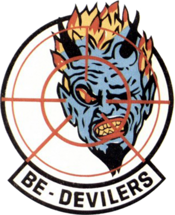Coat of arms (crest) of the Fighter Squadron (VF) 74 Be-Devilers, US Navy