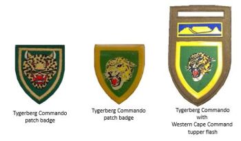 Coat of arms (crest) of the Tygerberg Commando, South African Army
