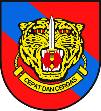 Coat of arms (crest) of the 11th Counter-Terrorism Unit, Malaysia Army