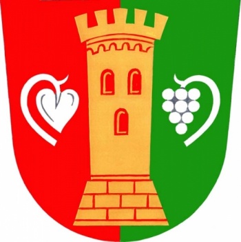 Arms (crest) of Drslavice (Uherské Hradiště)