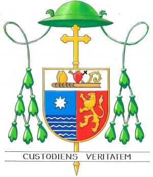 Arms (crest) of Petrus Canisius van Lierde