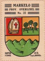 Wapen van Markelo/Arms (crest) of Markelo
