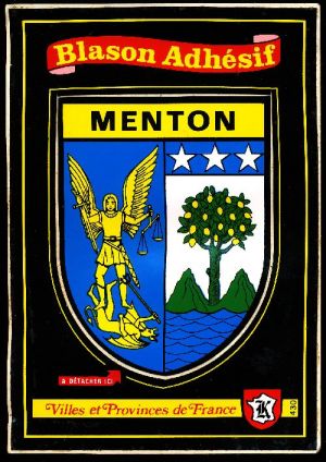 Blason de Menton (Alpes-Maritimes)