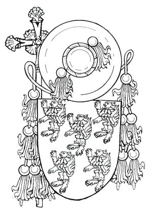 Arms of Pedro Gómez Barroso