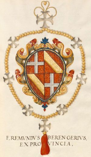 Arms of Raymond Berenger