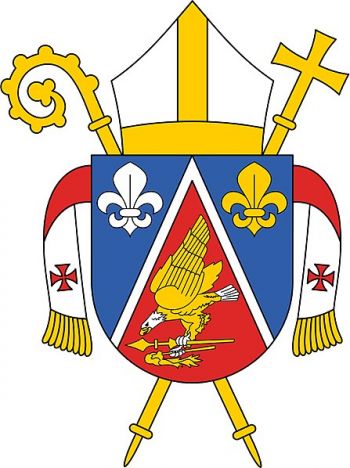 Arms (crest) of the Diocese of Samoa-Pago Pago