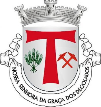 Brasão de Nossa Senhora da Graça dos Degolados/Arms (crest) of Nossa Senhora da Graça dos Degolados