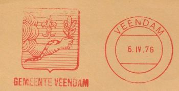 Wapen van Veendam/Coat of arms (crest) of Veendam