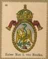 Wappen von Kaiser Max I von Mexiko