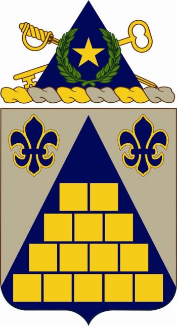 Coat of arms (crest) of 61st Quartermaster Battalion, US Army