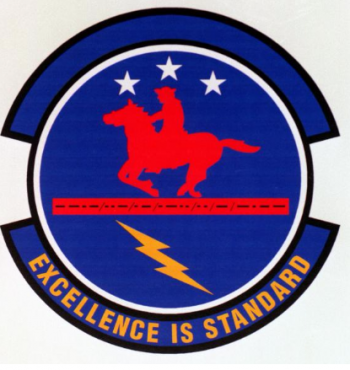 Coat of arms (crest) of the 66th Mission Support Squadron, US Air Force