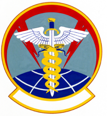 Coat of arms (crest) of the 926th Medicine Squadron, US Air Force